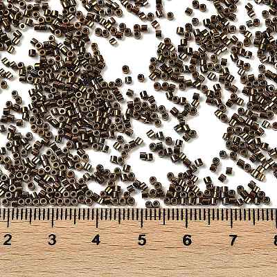 Electroplate Glass Seed Beads SEED-H003-10I-1