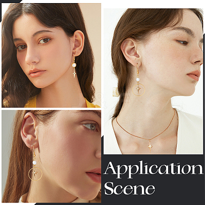 12Pcs 2 Style Brass Pendants KK-CN0002-83-1