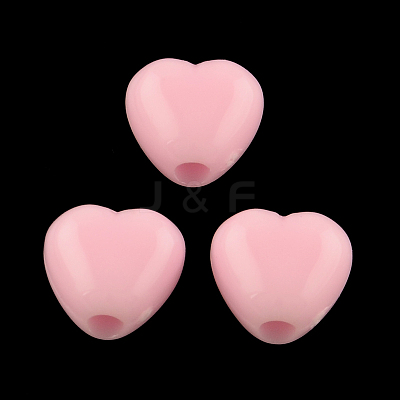 Opaque Acrylic Beads X-SACR-S743-15-1