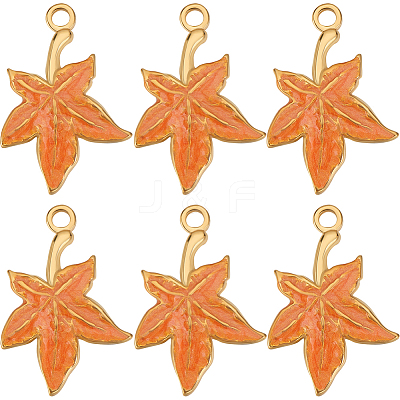 8Pcs 304 Stainless Steel Enamel Pendants STAS-BBC0005-36-1