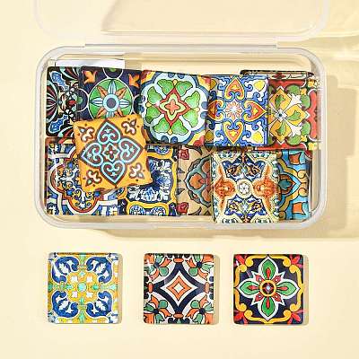 1 Bag Glass Cabochons GGLA-FS0001-20A-1