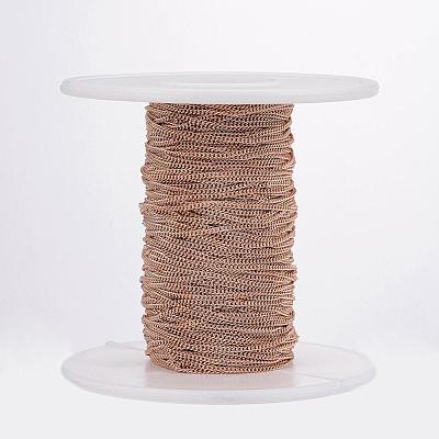 Ion Plating(IP) 304 Stainless Steel Twisted Chains CHS-H007-70RG-1