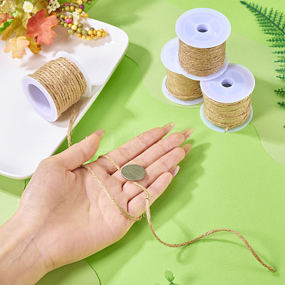 4 Rolls 4 Styles Jute Cord OCOR-TA0002-88-1