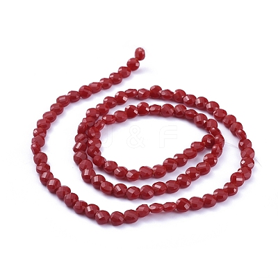 Glass Beads Strands EGLA-J149-B10-1