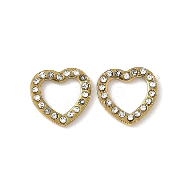 304 Stainless Steel Rhinestone Cabochons STAS-A057-04G-D02-1