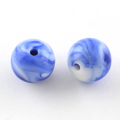 Opaque Acrylic Beads SACR-R853-8mm-209-1