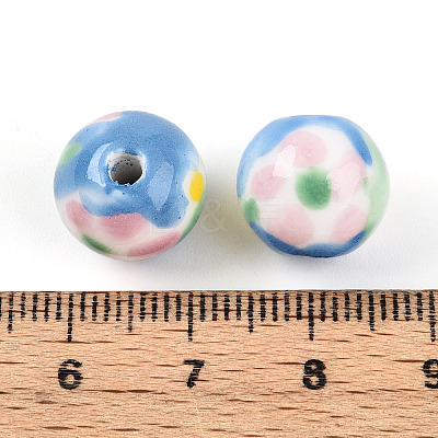 Handmade Porcelain Beads PORC-N009-05D-1