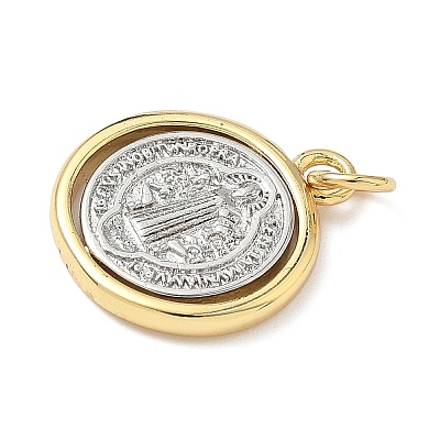 Brass Pendants KK-Q068-30G-1