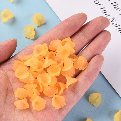 Frosted Acrylic Bead Caps MACR-S371-10A-719-1