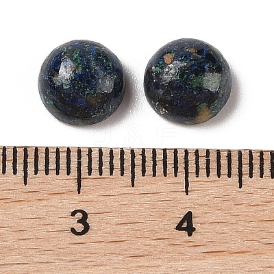 Natural Azurite Cabochons G-Q171-06A-01-1
