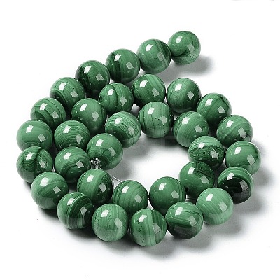 Natural Malachite Beads Strands G-F571-27AB1-3mm-1