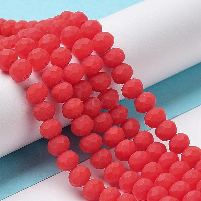 Glass Beads Strands EGLA-A034-P8mm-MD03-1