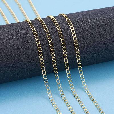 Brass Twisted Chains CHC-Q001-02G-1