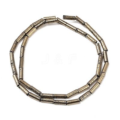 Electroplated Natural Lava Rock Beads Strands G-K388-03A-07-1