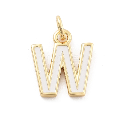 Rack Plating Brass Pendants KK-C065-05W-G-1