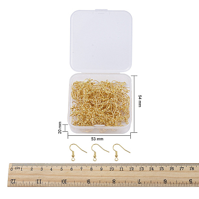 Iron Earring Hooks IFIN-YW0001-07G-1