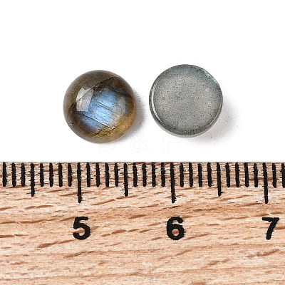 Natural Labradorite Cabochons G-D804-02-1