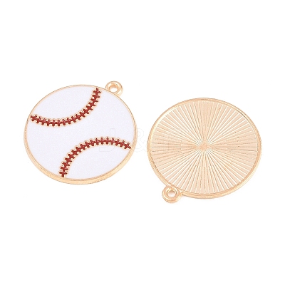 Sport Alloy Enamel Pendants ENAM-C035-01D-1