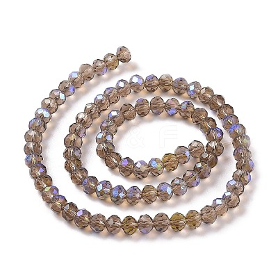 Electroplate Glass Beads Strands EGLA-A034-T8mm-L06-1