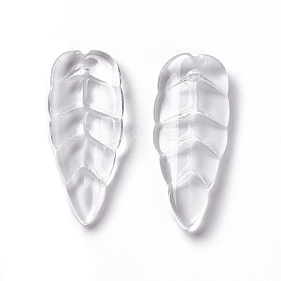 Electroplate Transparent Glass Pendant LS-EGLA-H102-05B-1