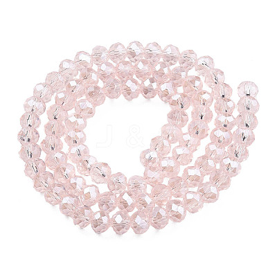 Electroplate Glass Beads Strands EGLA-A034-T10mm-A03-1