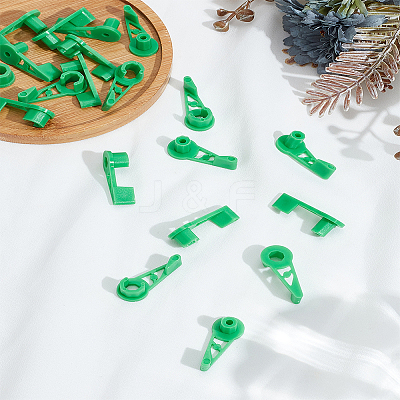 10Pcs Plastic Plant Bender Training Clips AJEW-LP0002-05-1