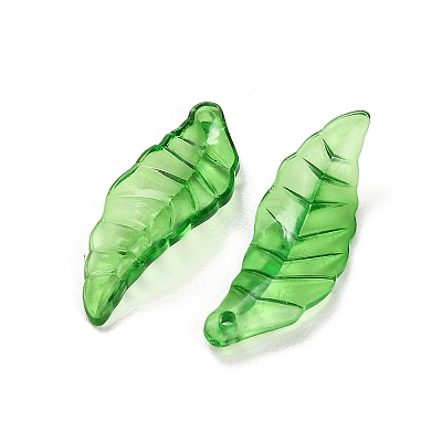 Transparent Acrylic Pendants AC-CBA5040-01B-1