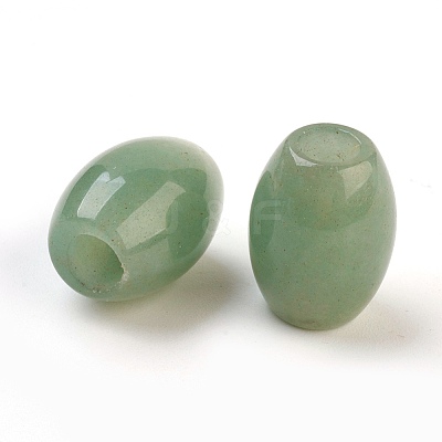 Natural Green Aventurine European Beads G-F580-A05-1