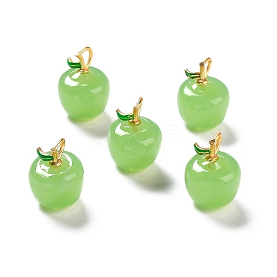 Handmade Lampwork Pendants X-LAMP-A150-06MG-08-1