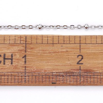 Tarnish Resistant 304 Stainless Steel Cable Chains CHS-L017-12A-1