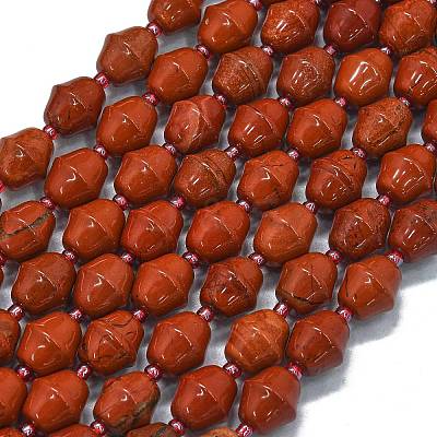 Natural Red Jasper Beads Strands G-K389-D23-01-1