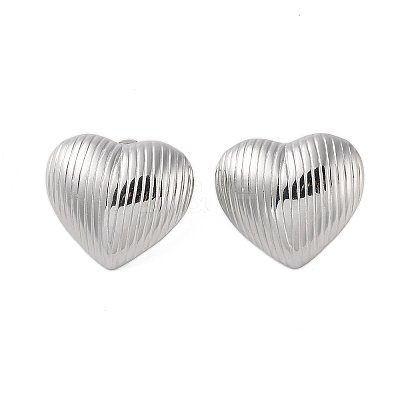 304 Stainless Steel Earrings LS-EJEW-O004-03P-1