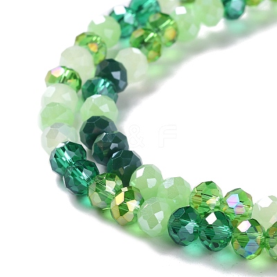 Glass Beads Strands EGLA-A034-M6mm-11-1