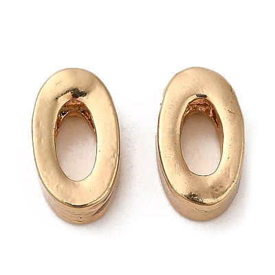 Golden Plated Alloy Beads PALLOY-CJC0001-64KCG-O-1