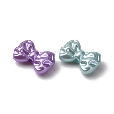 Pearlized Opaque Acrylic Beads OACR-S072-03A-1