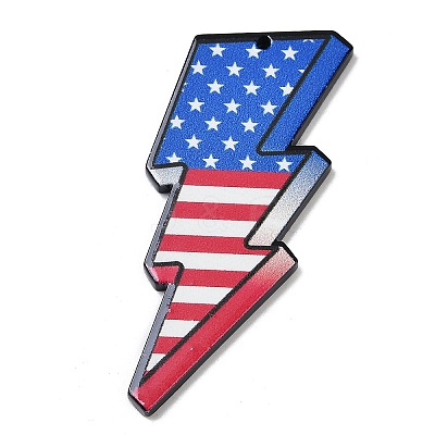 Double-side Printed Opaque Acrylic Pendants FIND-D283-09D-1