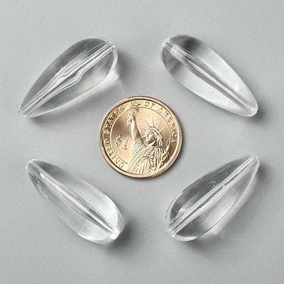 Transparent Acrylic Beads PL6315Y-1