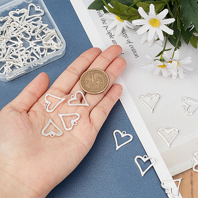 50Pcs Alloy Pendants FIND-BBC0001-01-1