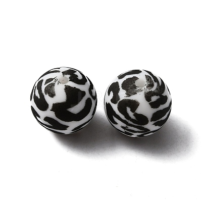 Silicone Beads SIL-WH0001-34F-1