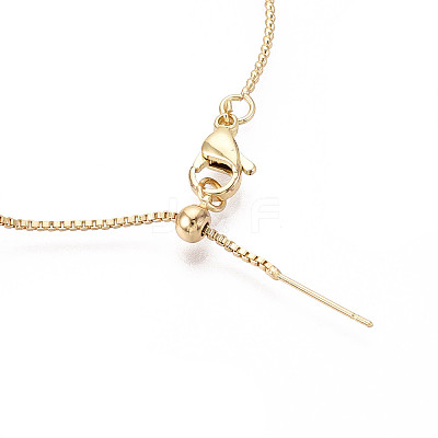 Adjustable Brass Beaded Slider Bracelets for Women BJEW-T022-19G-1