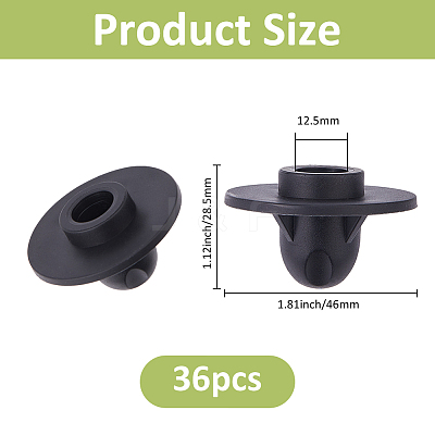 Rubber Chair Leg Floor Protectors FIND-WH0111-701B-1