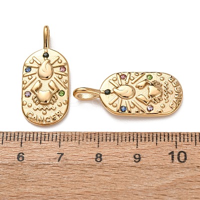 304 Stainless Steel Pendants STAS-C184-10G-12-1