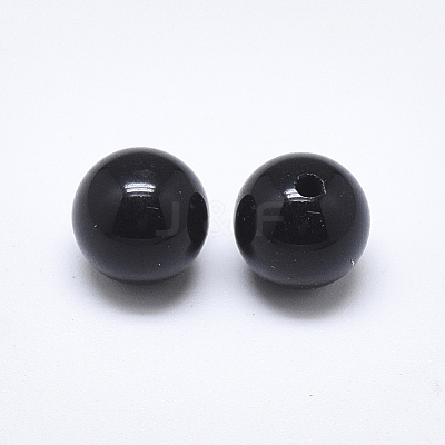 Natural Dyed & Heated Black Onyx Beads G-T122-25B-03-1