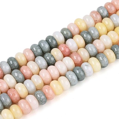 Glass Beads Strands GLAA-N059-5x8mm-35-1