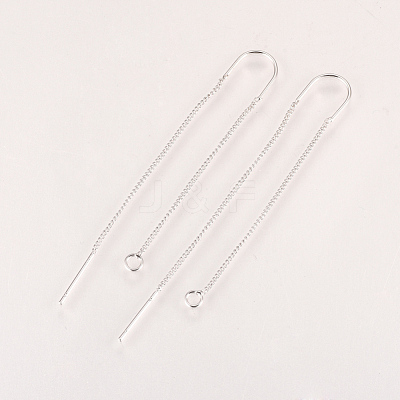 Brass Stud Earring Findings X-KK-Q735-364P-1