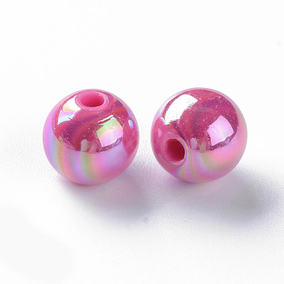 Opaque Acrylic Beads MACR-S370-D10mm-A13-1