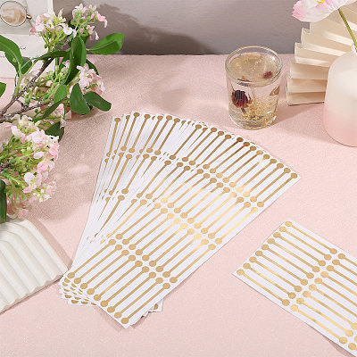PVC Self-adhesive Stickers STIC-WH0003-60A-1