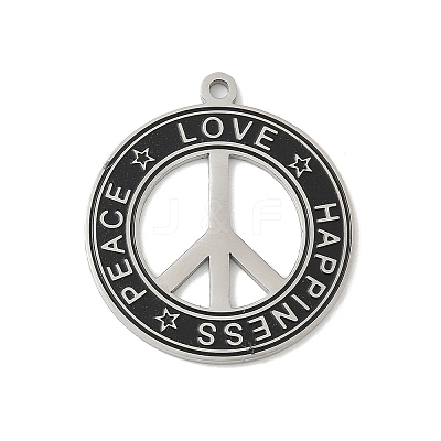 304 Stainless Steel Pendants LS-STAS-F326-07P-1