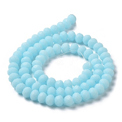Glass Beads Strands EGLA-A034-P3mm-MD06-1