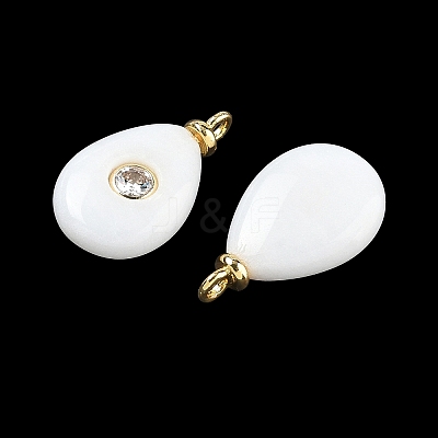 Natural White Jade Pendants KK-C251-01A-01-1